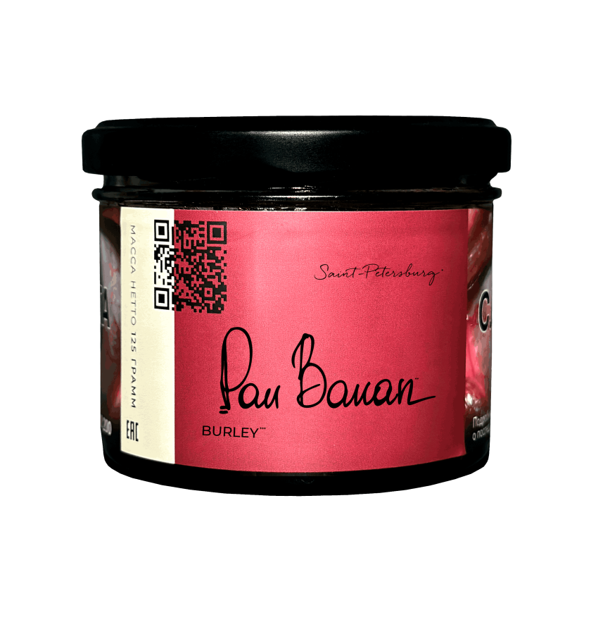 Табак для кальяна "Trofimoff"s" burley Pan Banan (Выразительный банан), 125гр